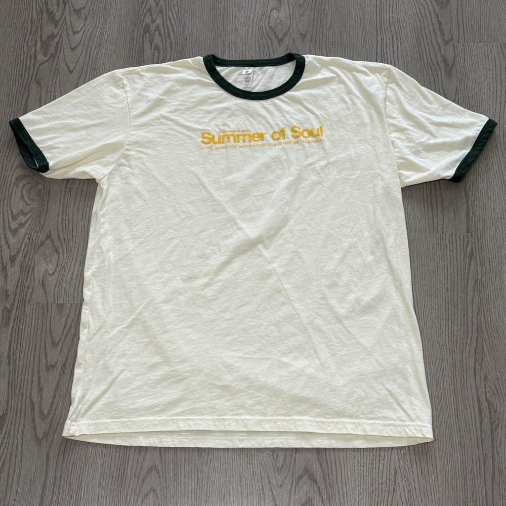 Questlove Summer of Soul‎ Tee XL Short Sleeve Music Documentary